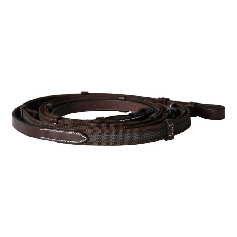Huntley Equestrian Sedgwick Double Layer Web Grip Reins