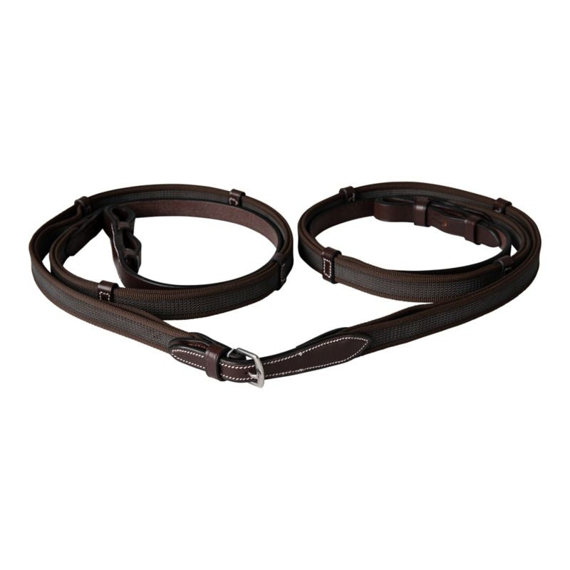 Huntley Equestrian Sedgwick Double Layer Web Grip Reins