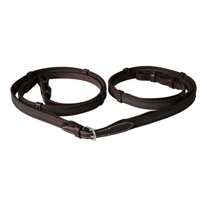 Huntley Equestrian Sedgwick Double Layer Web Grip Reins