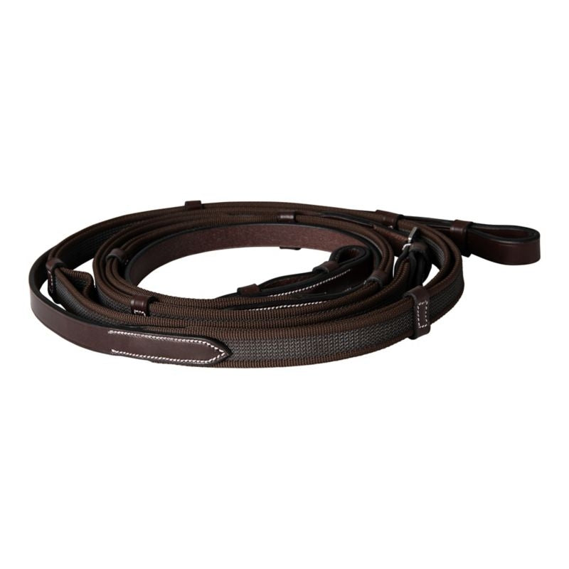 Huntley Equestrian Sedgwick Double Layer Web Grip Reins