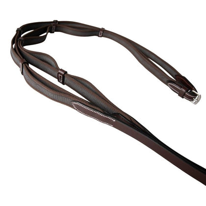 Huntley Equestrian Sedgwick Double Layer Web Grip Reins