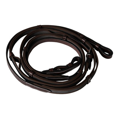 Huntley Equestrian Sedgwick Double Layer Web Grip Reins