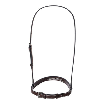 Huntley Equestrian Fancy Stitched Chain Noseband