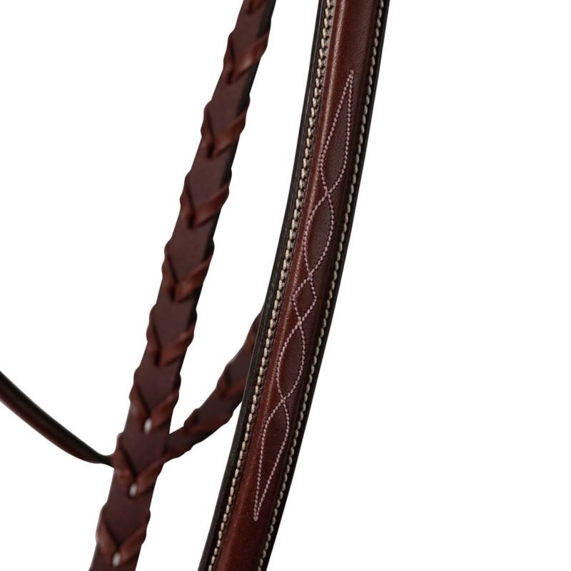 Huntley Eq Fancy Stitched Hunter Bridle