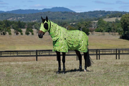 Saxon Mesh Combo Neck Fly Sheet