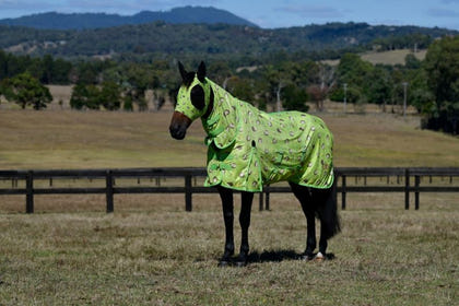 Saxon Mesh Combo Neck Fly Sheet