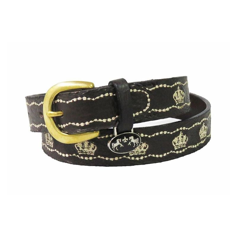 Equine Couture Kids Cacey Leather Belt