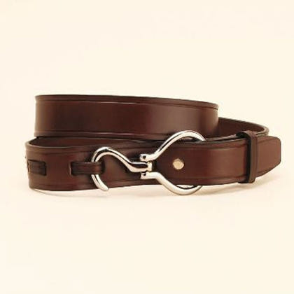 Tory Leather 1 1/4in Belt with Hoof Pick Buckle