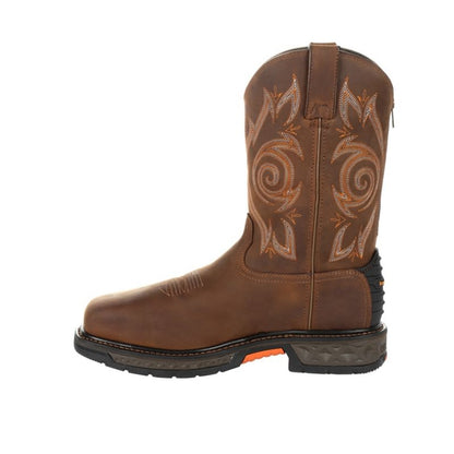 Georgia Boot Mens SqToe Steel Toe Boot