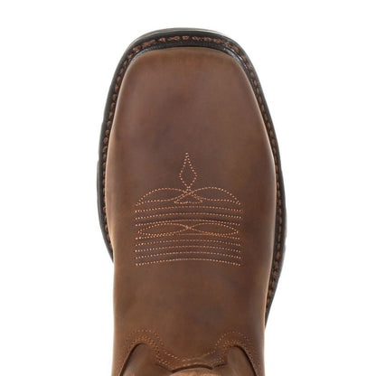 Georgia Boot Mens SqToe Steel Toe Boot