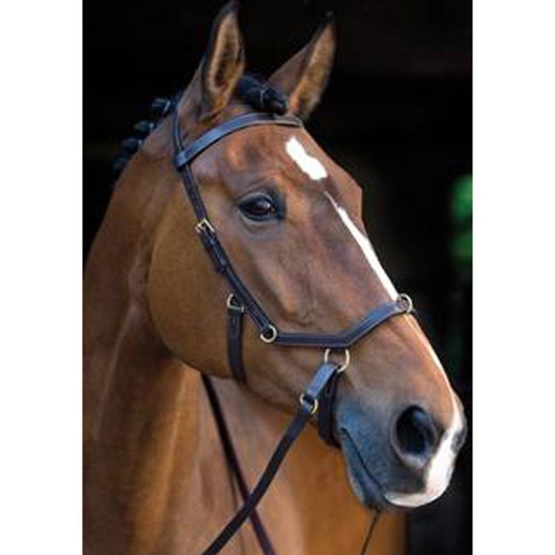 Rambo Micklem Bit Straps 5pr Brass