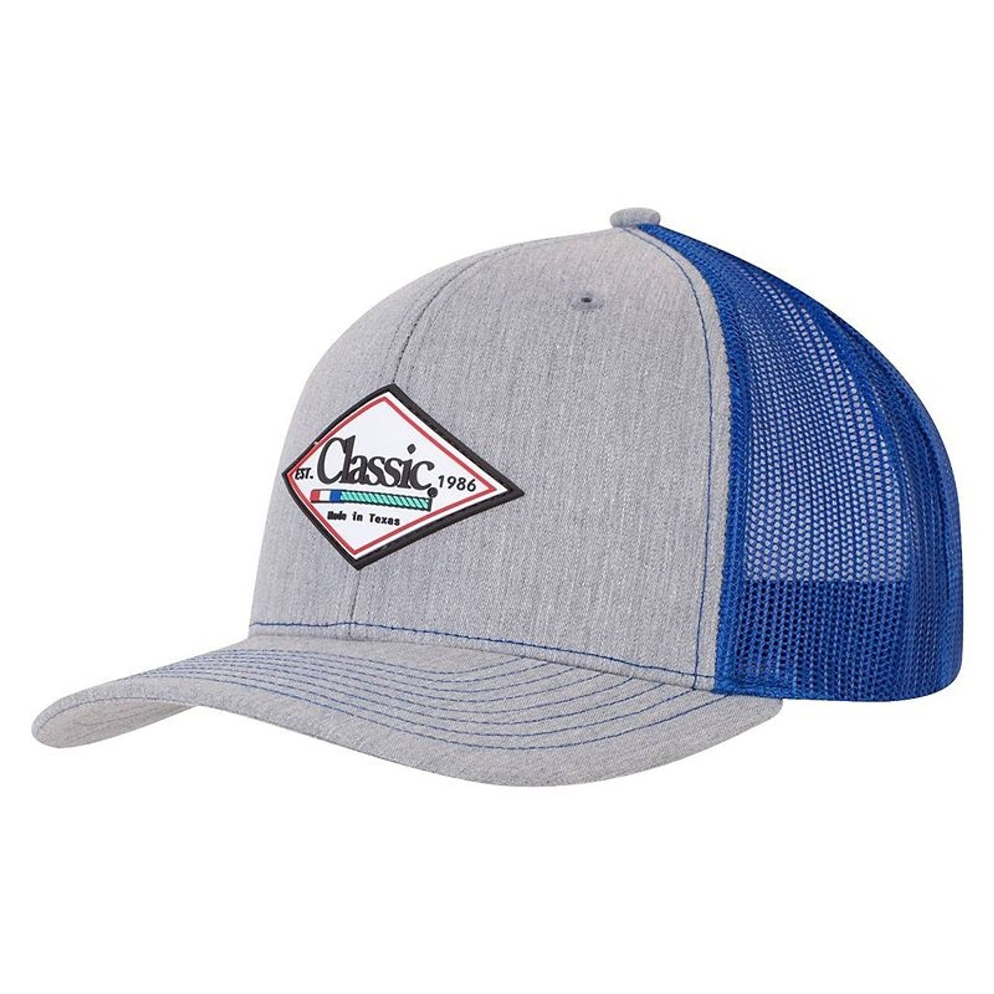 Classic Rope Snapback Ball Cap With Diamond Logo