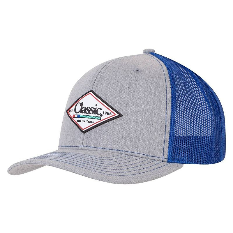 Classic Rope Snapback Ball Cap With Diamond Logo