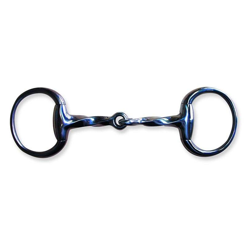Metalab 20 Mm Jointed Twisted Eggbutt Snaffle