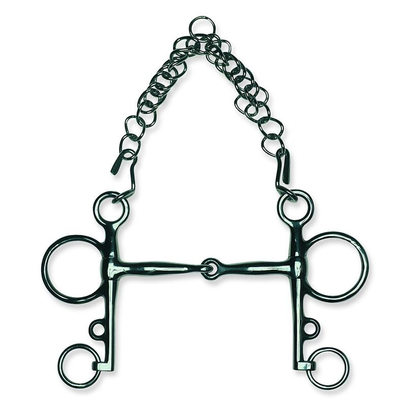 Metalab Jointed 13 Mm Pelham With Curb Chain