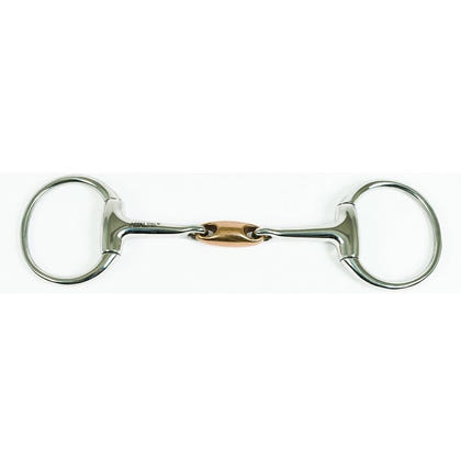 Metalab Dbl Joint 16mm Oval Link Eggbutt Snaffle