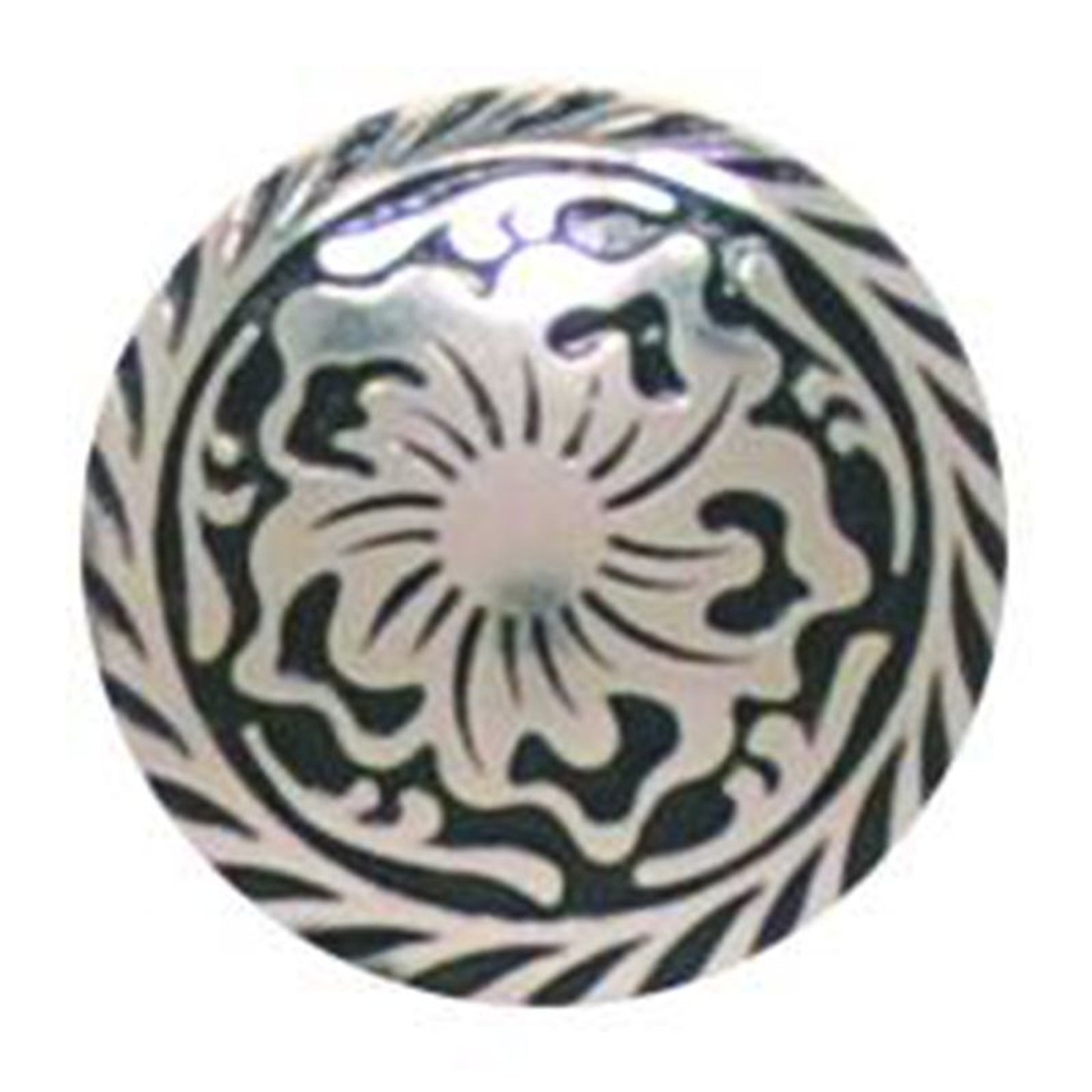 Partrade Satin Flower Design Concho