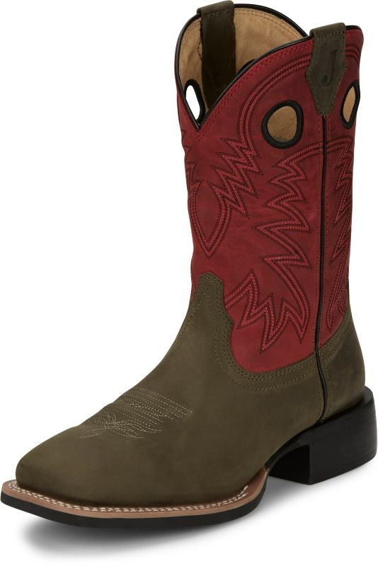 Justin Mens Show Stopper 11" Western Bots