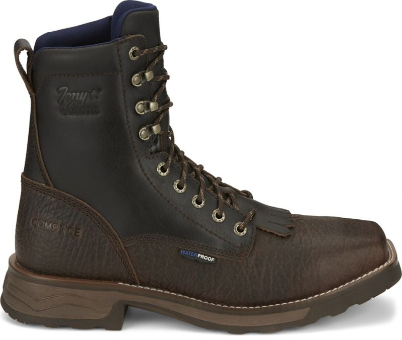 Tony Lama Mens High Range Sq Comp Toe Boot