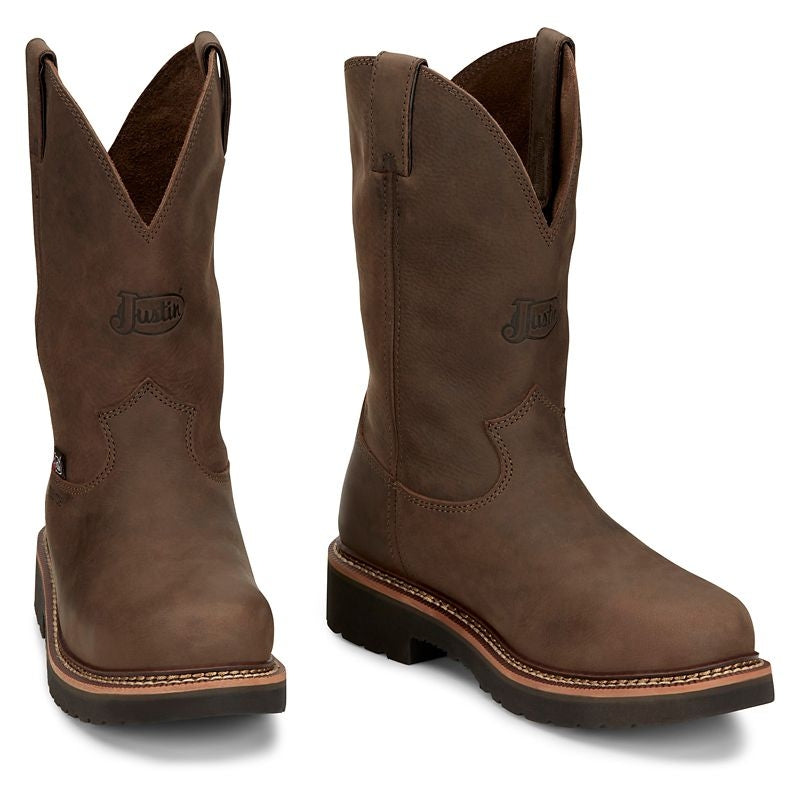 Justin Mens Carbide Steel Toe Boots