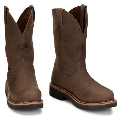 Justin Mens Carbide Steel Toe Boots