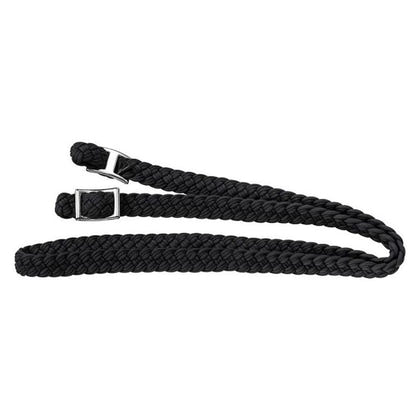 Mini Poly Contest Reins 3/4inx5ft Red/Black