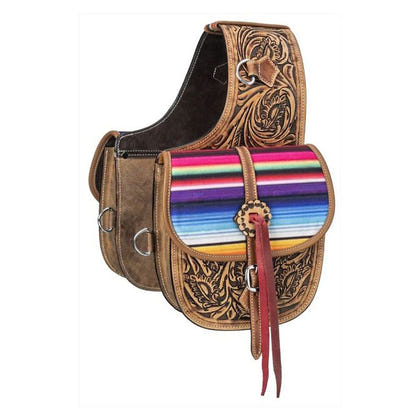 Tough1 Leather Saddle Bag Prints
