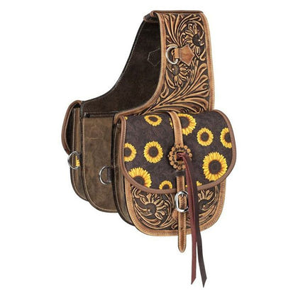 Tough1 Leather Saddle Bag Prints
