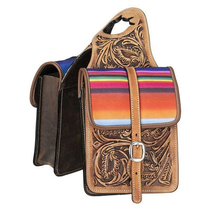 Tough1 Printed Leather Horn Bag