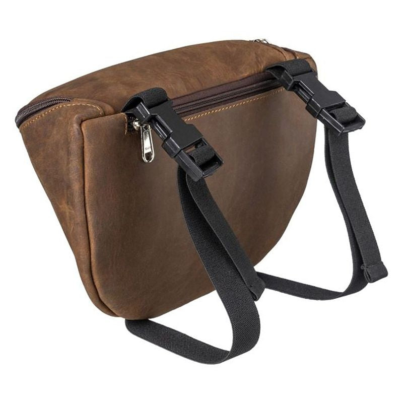 Tough1 Soft Leather Saddle Pouch