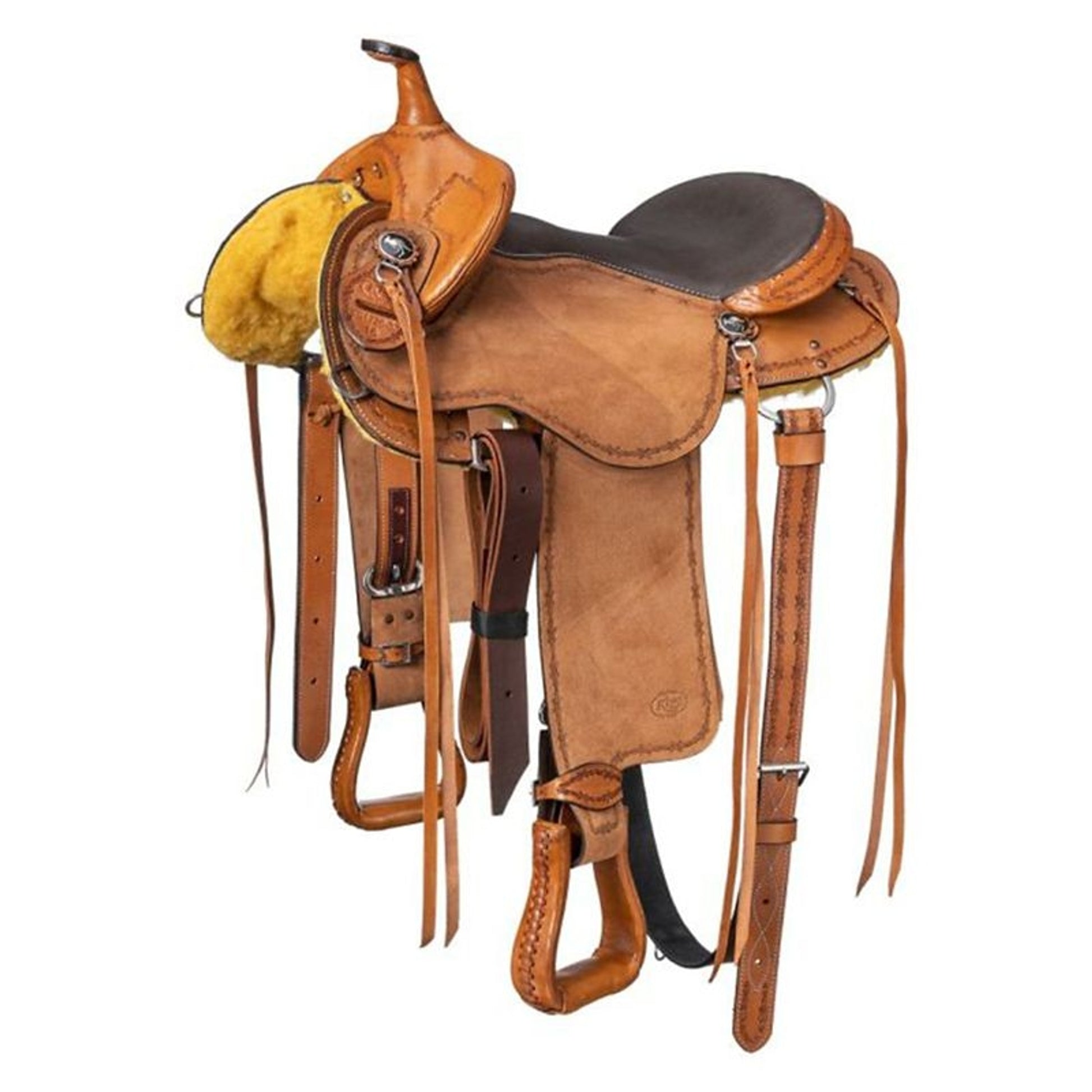Brisbane Trail Roughout With Horn 15in Medium Oil
