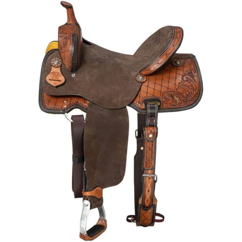 Silver Royal Webber Barrel Saddle