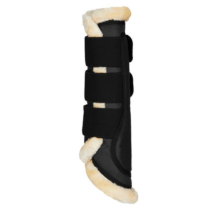 Horze Brushing Boots With Faux Fur