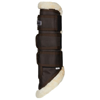 Horze Brushing Boots With Faux Fur