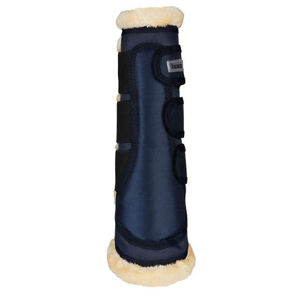 Horze Brushing Boots With Faux Fur