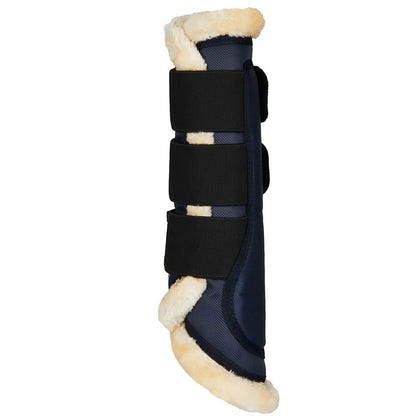 Horze Brushing Boots With Faux Fur