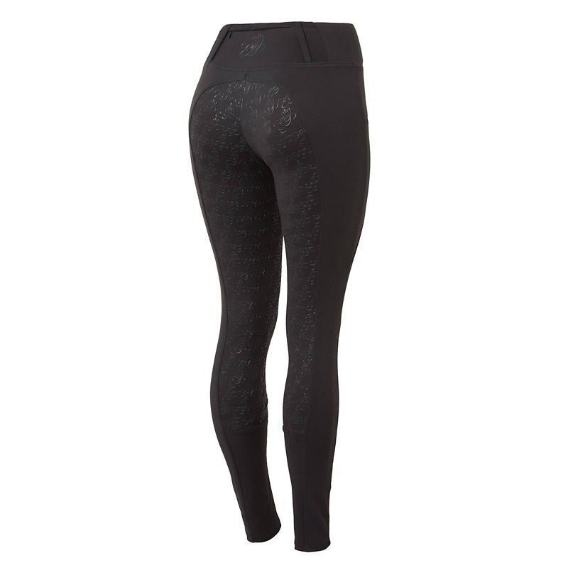 Horze Rosie Womens FS Tights With Rose Gold