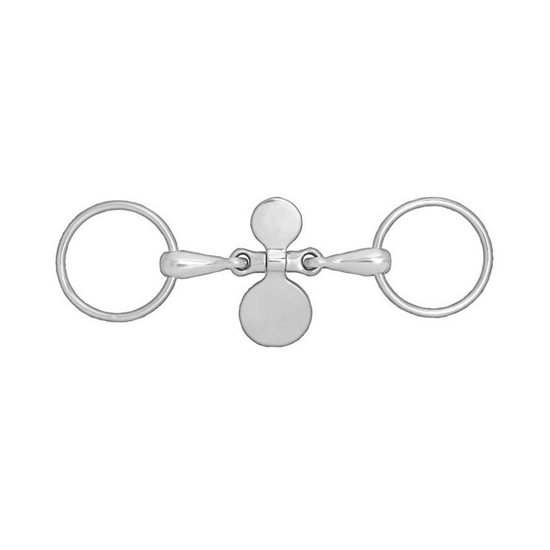 Horze Spoon Mouth Loose Ring Snaffle Bit