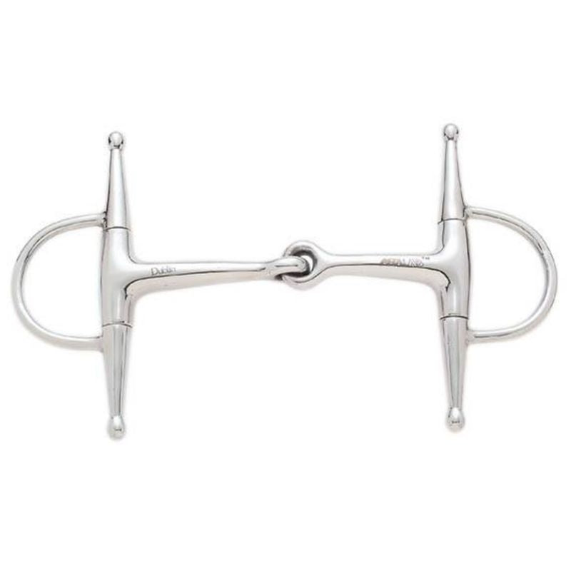Korsteel Jointed Short Full Cheek Snaffle Bit