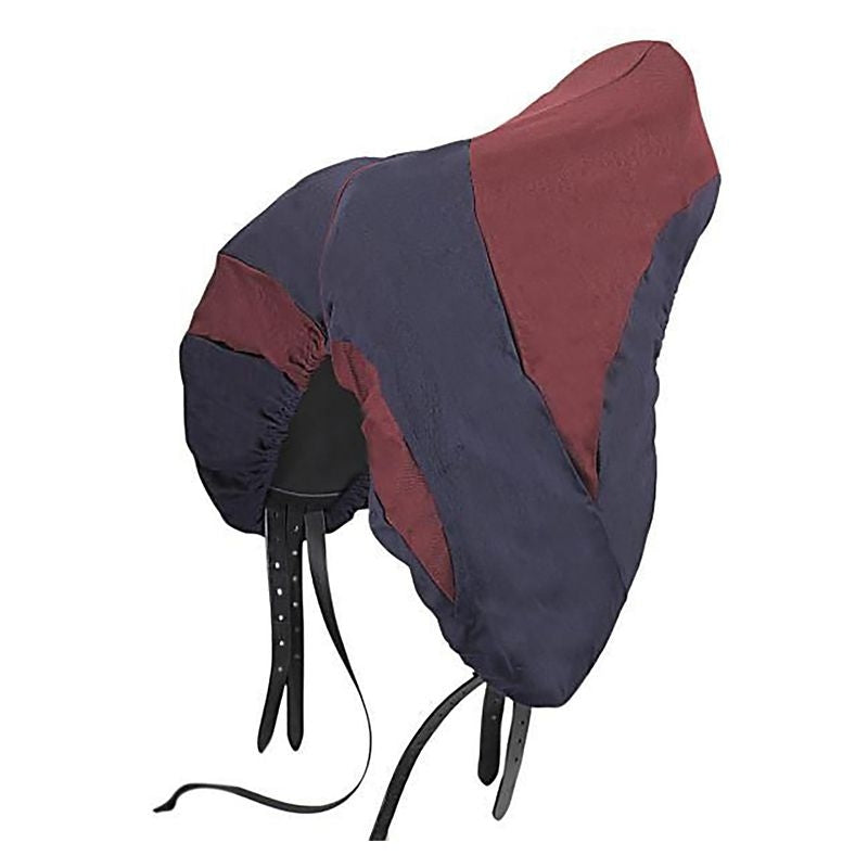 Roma Two Tone Dressage Saddle Cover Steel