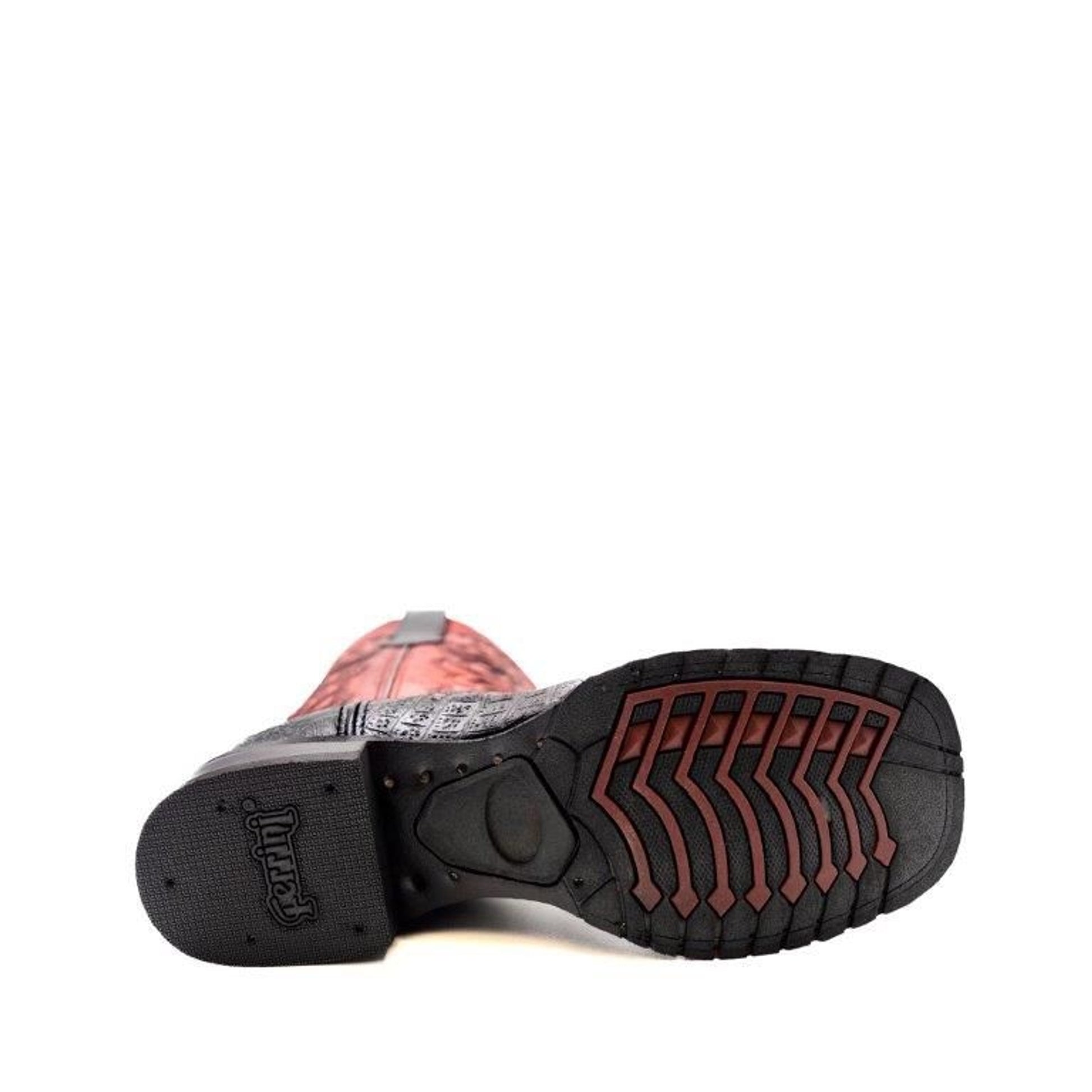 Ferrini Mens Stampede Sq Toe Boots