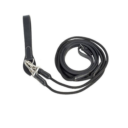 Horze Sparta Nylon/Leather Draw Reins