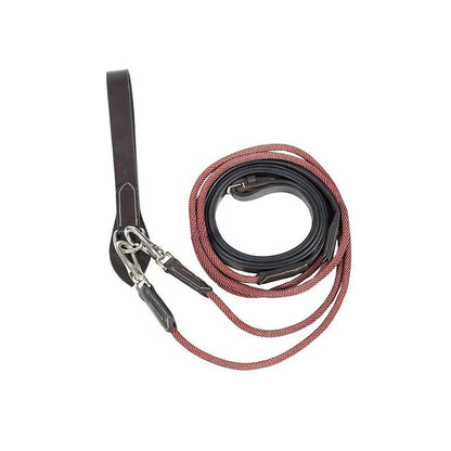 Horze Sparta Nylon/Leather Draw Reins