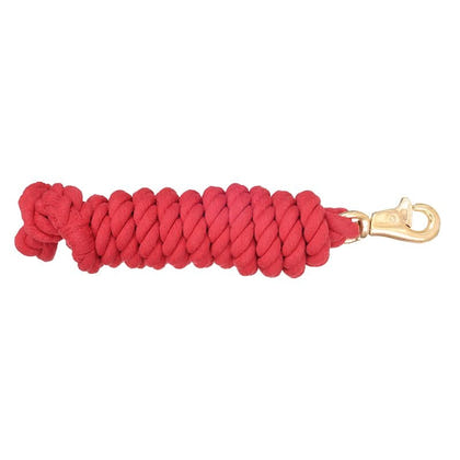 Basic Cotton Lead Rope with Bull Snap