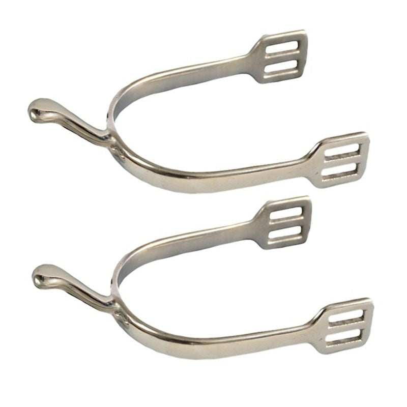 Jacks Ladies Swan Neck Spurs Sold in Pairs Stainle