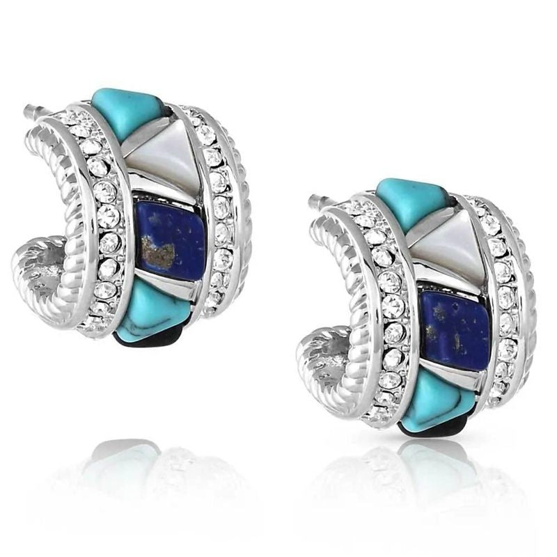 Montana Silversmiths Night Fall Cobblestone Earrin