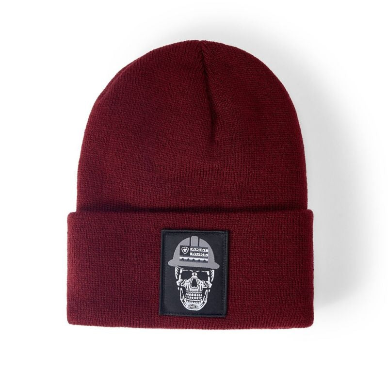 Ariat Mens Roughneck Watch Cap Malbec One Size