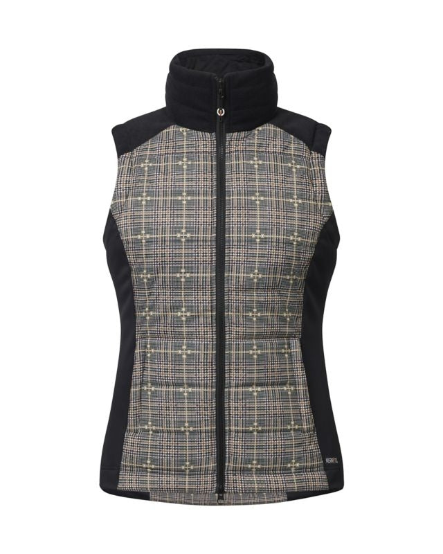 Kerrits Ladies Bits of Plaid Quilted Vest