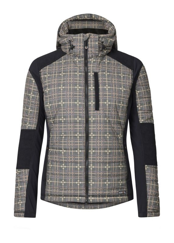 Kerrits Ladies Bits of Plaid Quilt Jacket