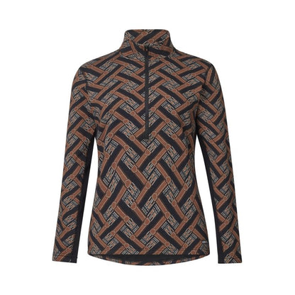 Kerrits Plush Print Fleece Half Zip